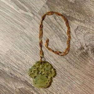 Vintage stone necklace